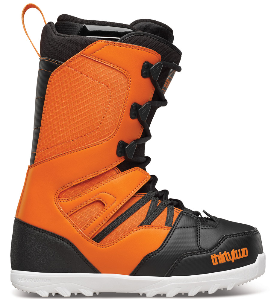orange snowboard boot laces